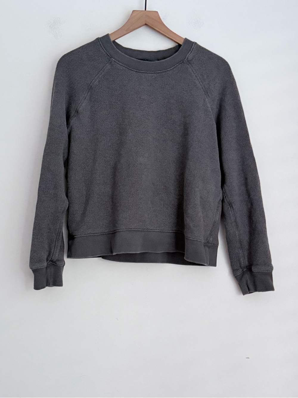 Jenni kayne Saturday sweatshirt crewneck dark grey S
